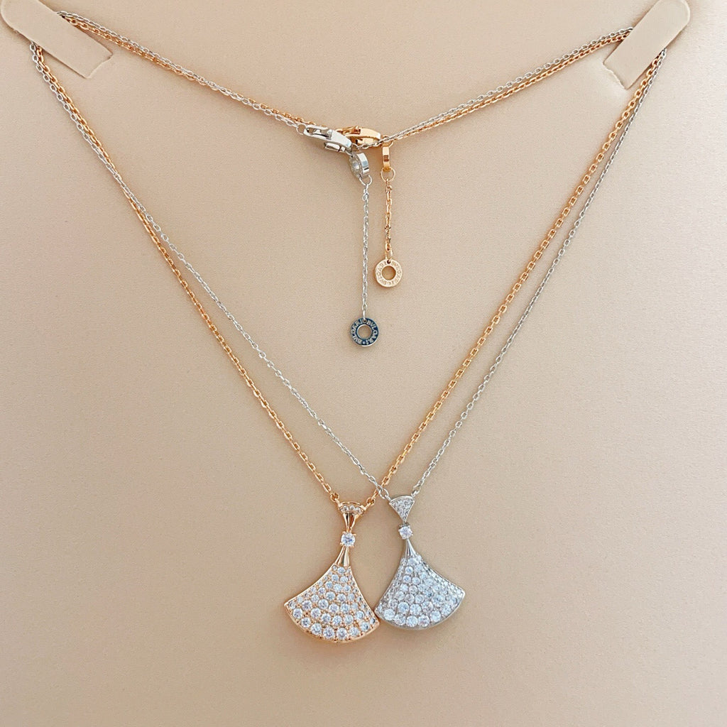 BVLGARI P70BX073 Crystal Necklace
