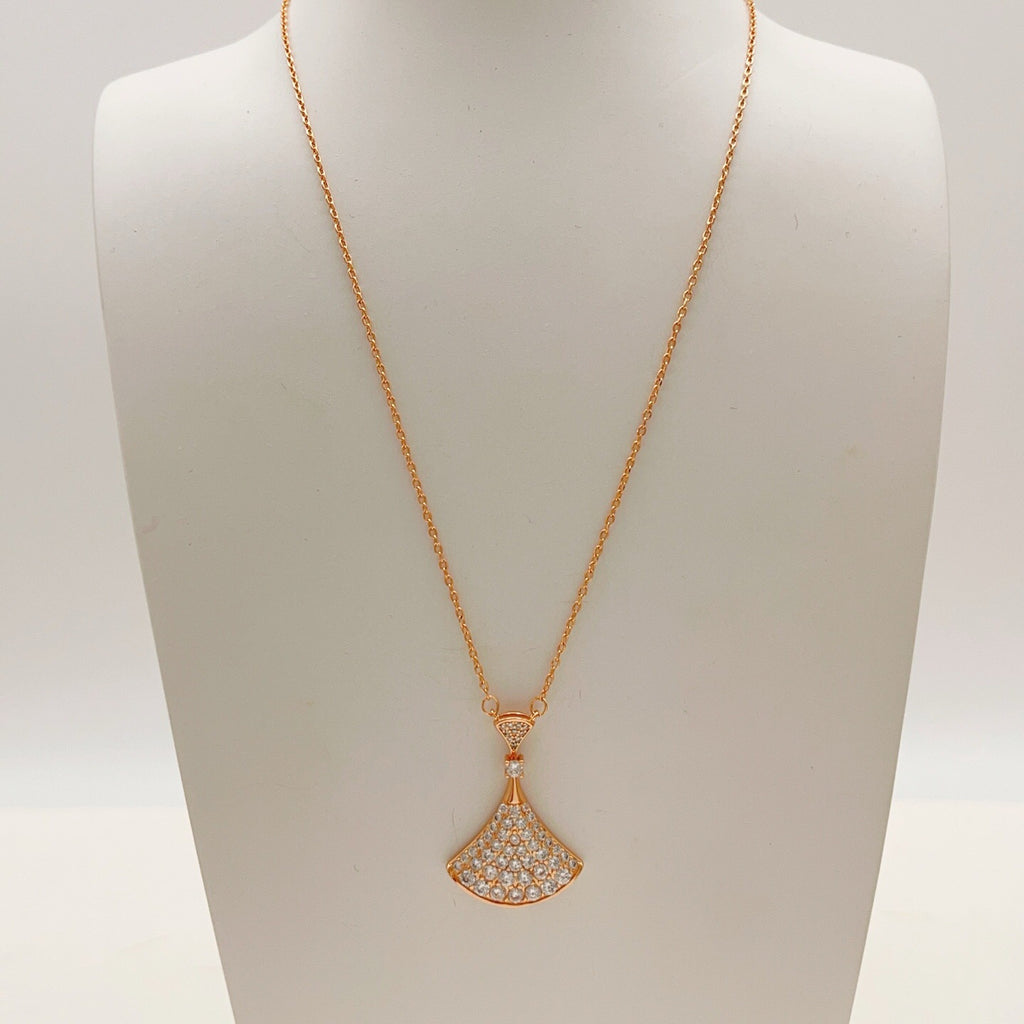 BVLGARI P70BX073 Crystal Necklace
