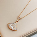 BVLGARI P70BX073 Crystal Necklace