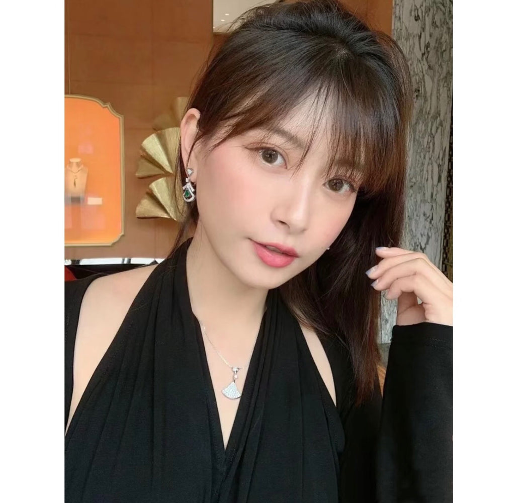 BVLGARI P70BX073 Crystal Necklace