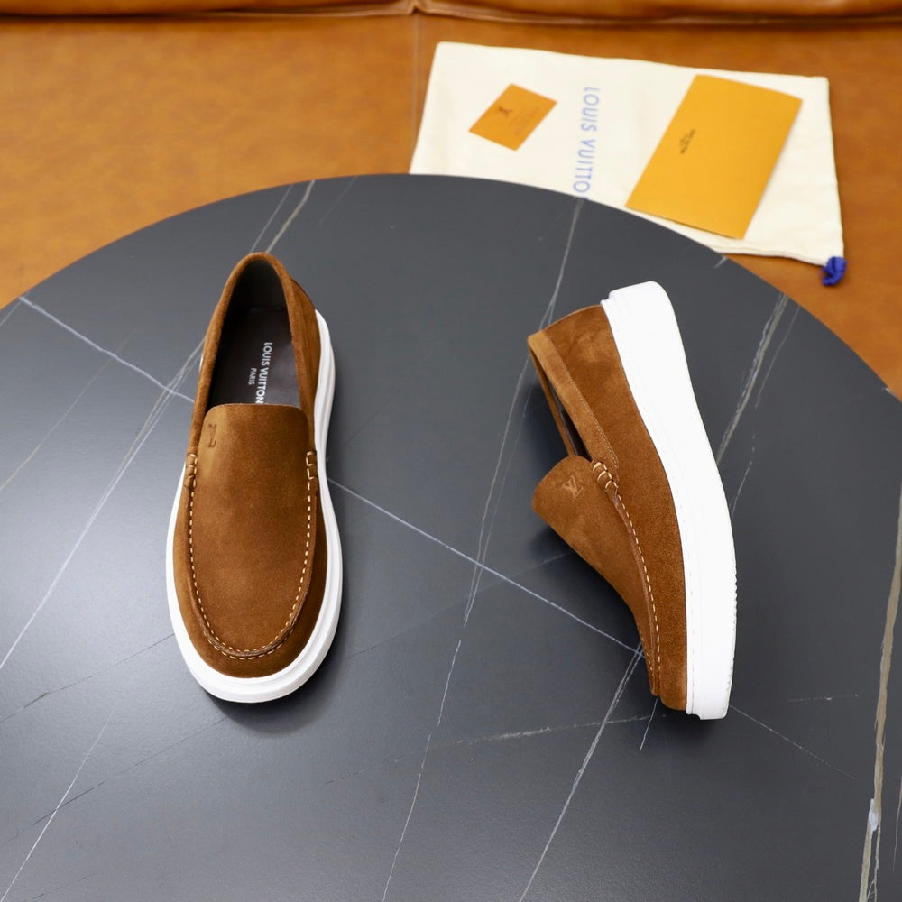 Louis Vuitton Men's Loafers - Style 428557