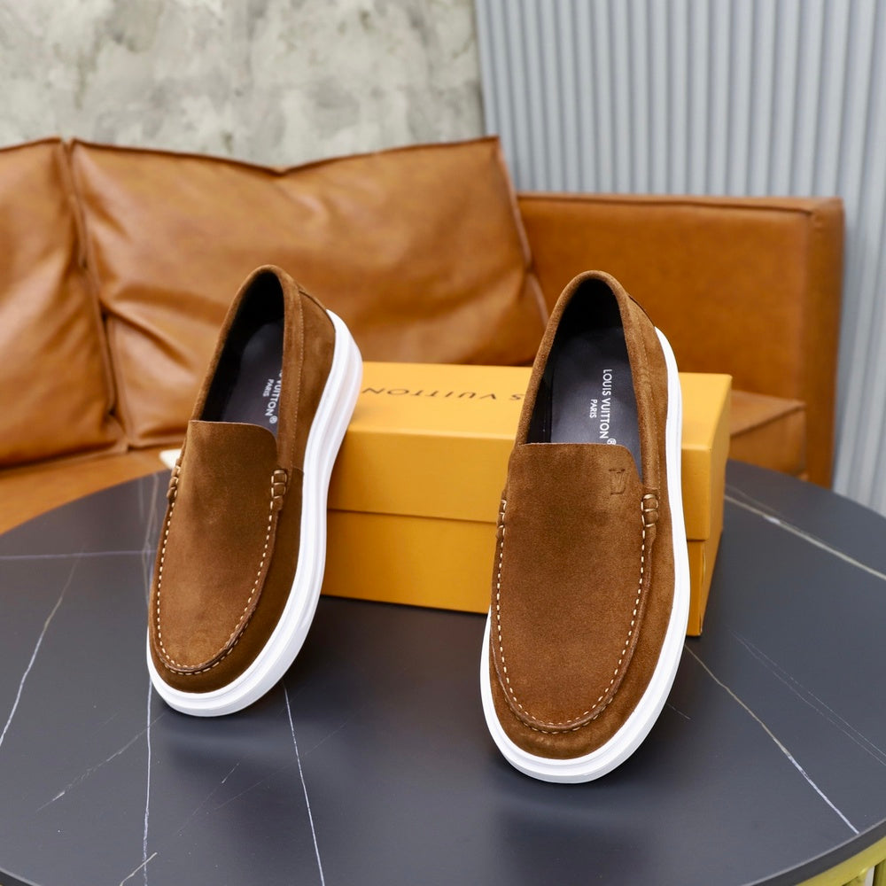 Louis Vuitton Men's Loafers - Style 428557