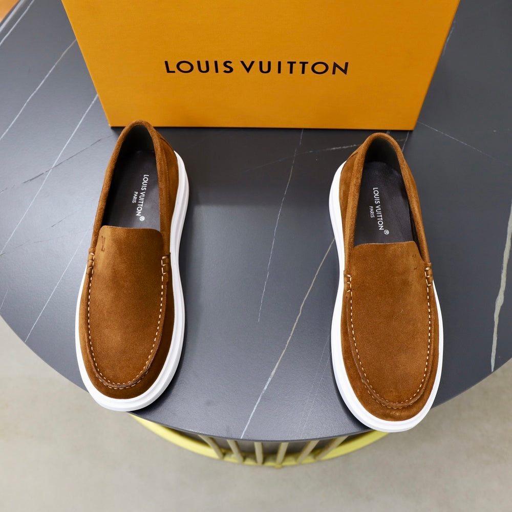 Louis Vuitton Men's Loafers - Style 428557