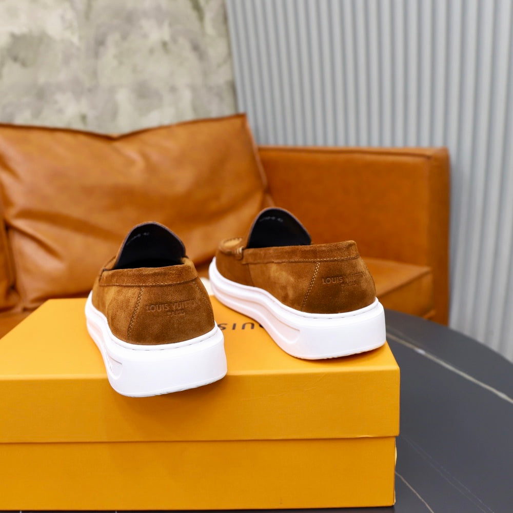 Louis Vuitton Men's Loafers - Style 428557