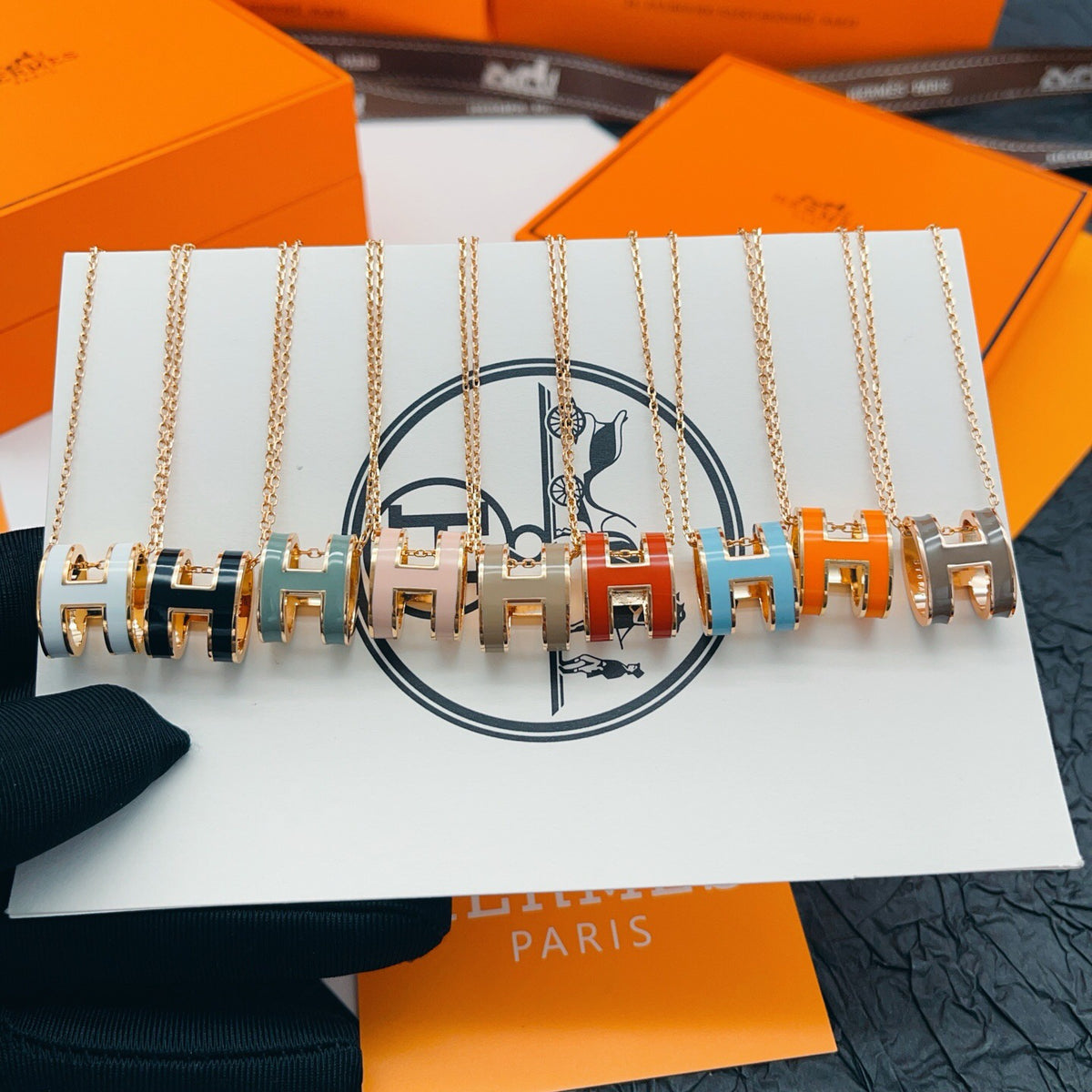HERMÈS P60HX060 Necklace