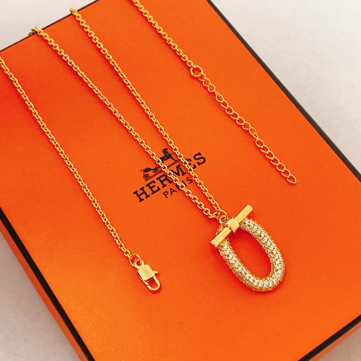 HERMÈS P80HX145 Necklace