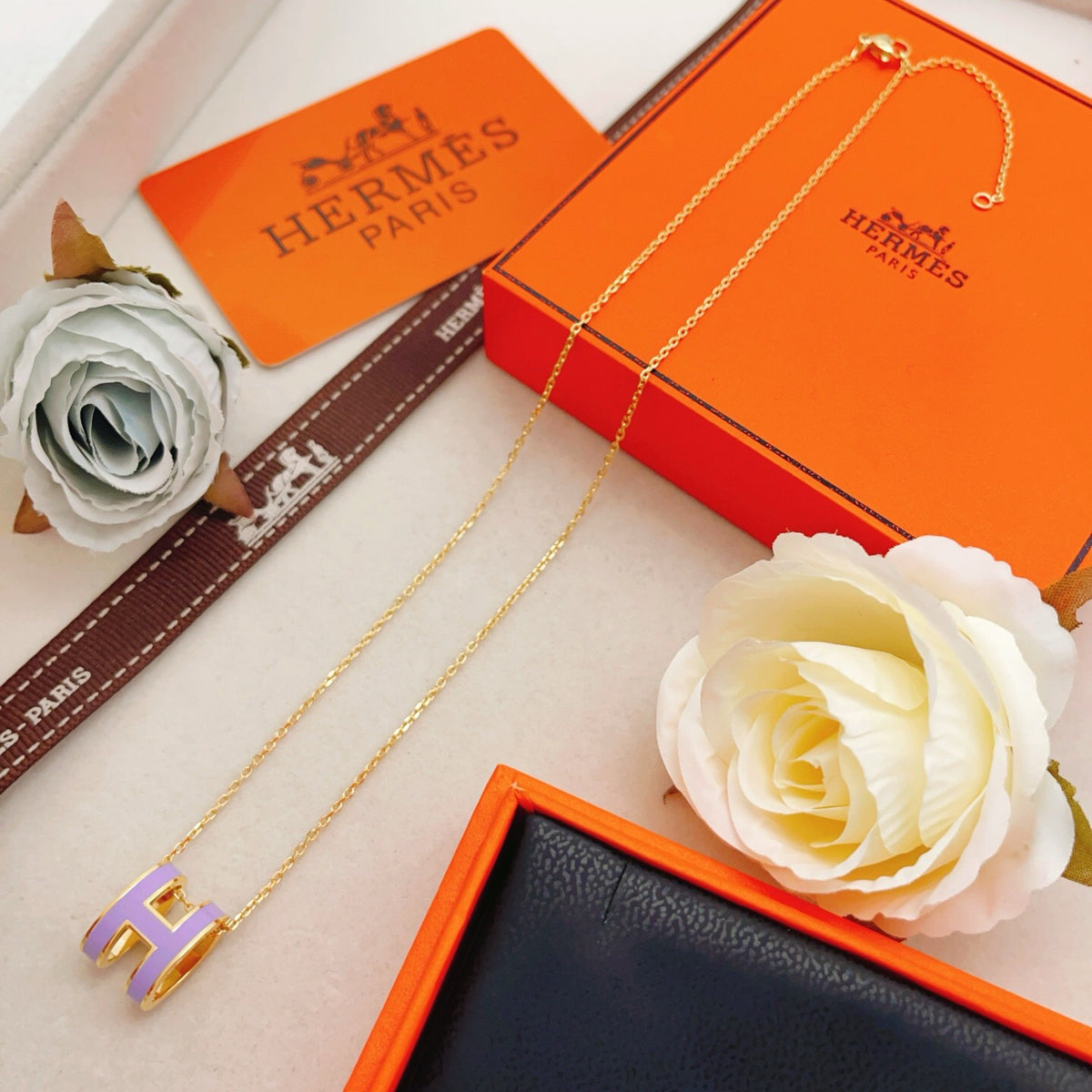 HERMÈS P65HX150 Necklace