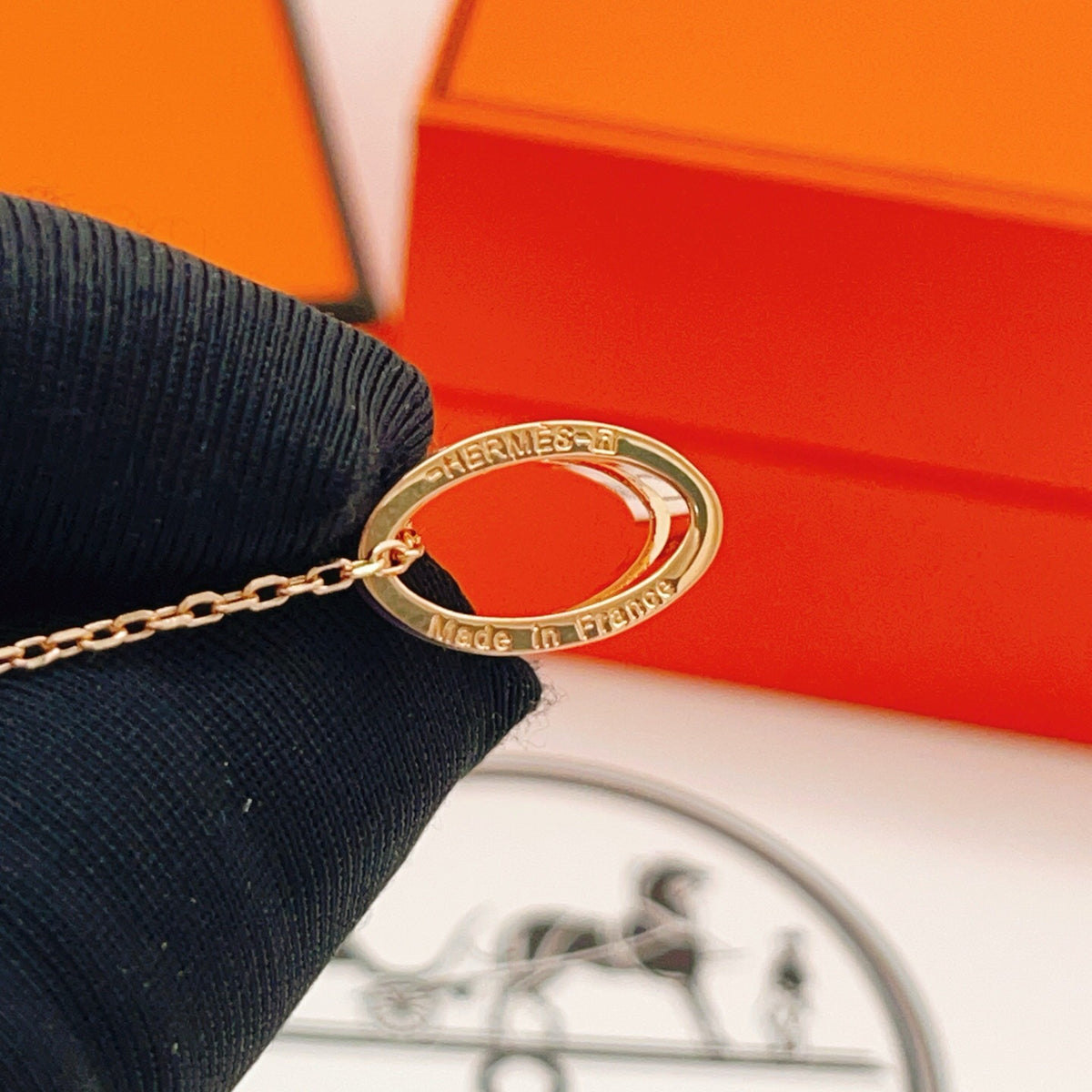 HERMÈS P65HX151 Necklace