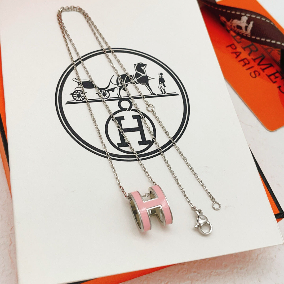 HERMÈS P65HX155 Necklace