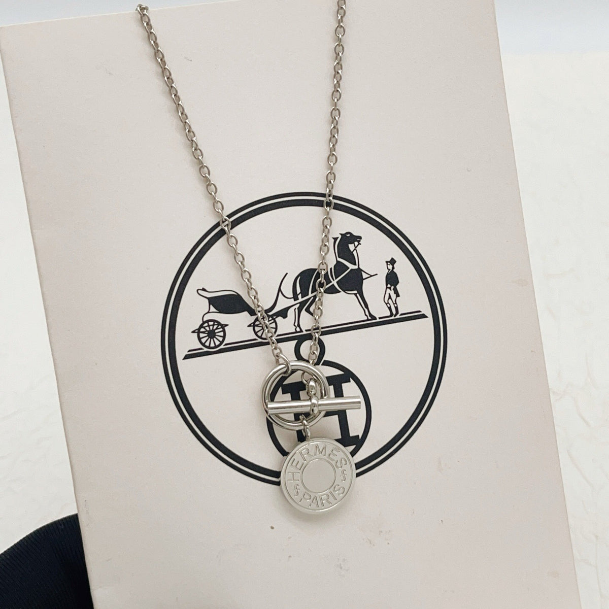 HERMÈS P77HX160 Necklace