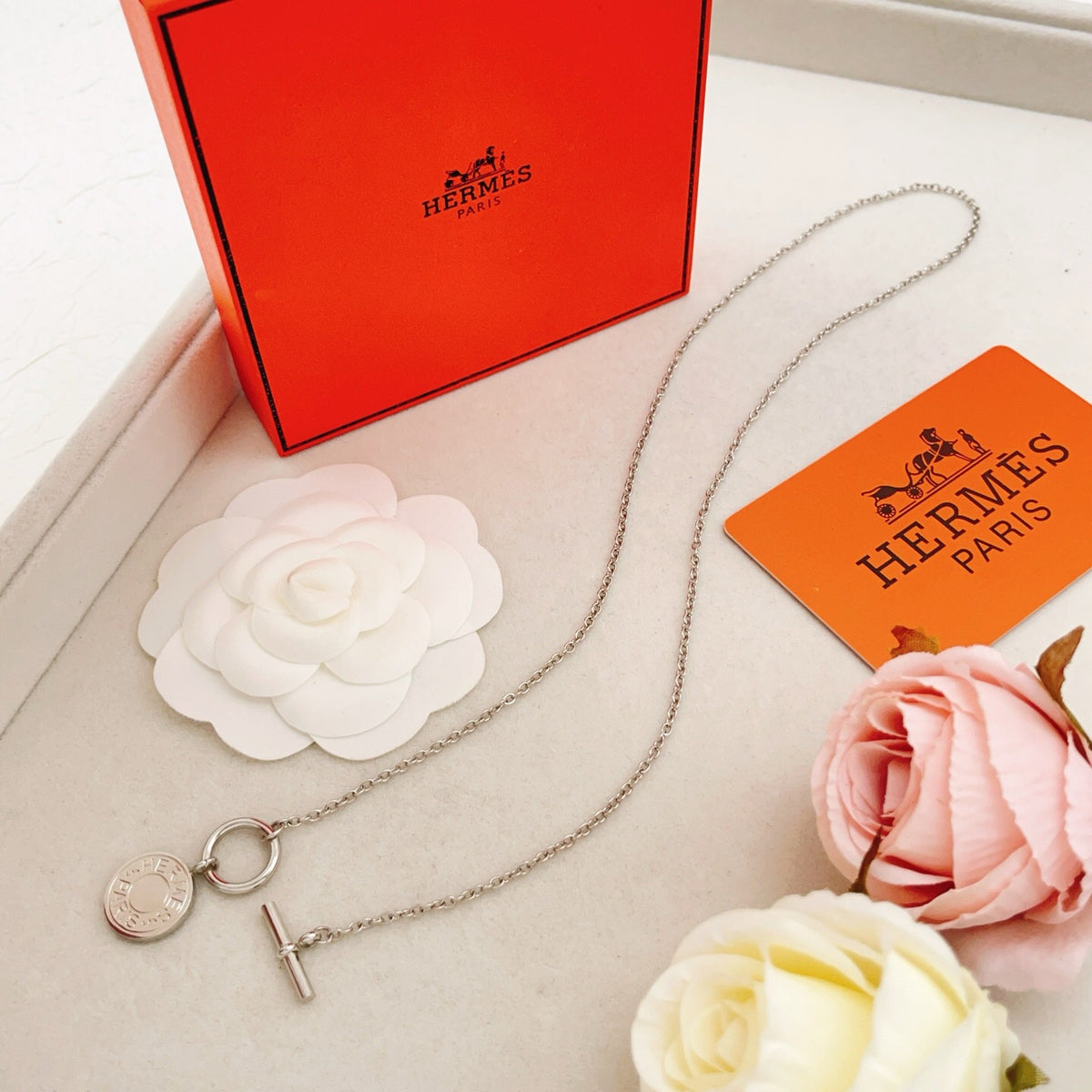 HERMÈS P77HX160 Necklace