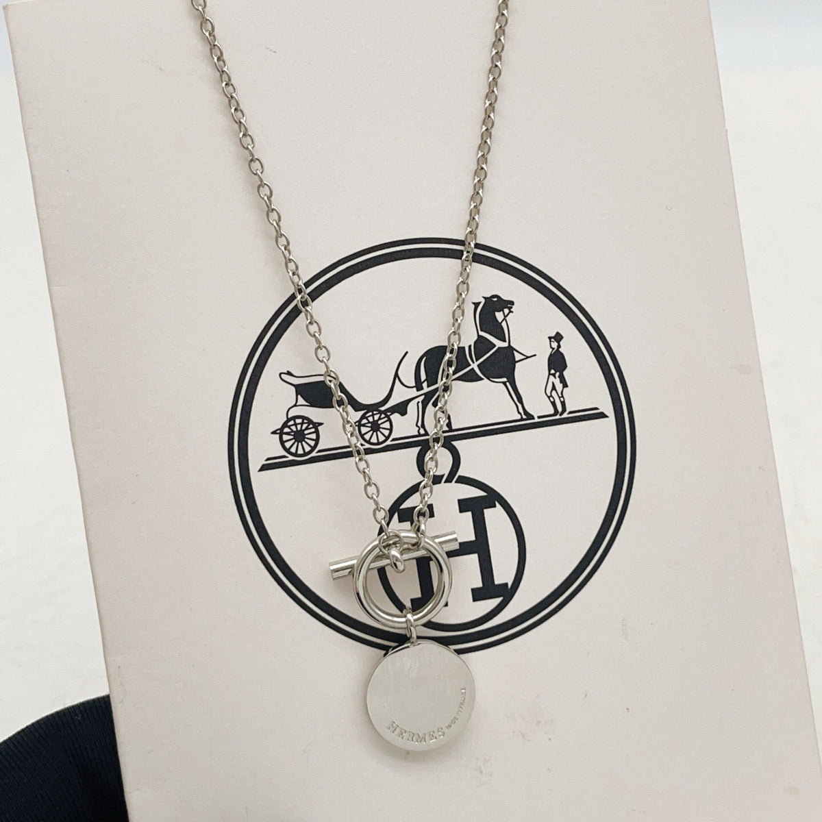 HERMÈS P77HX160 Necklace