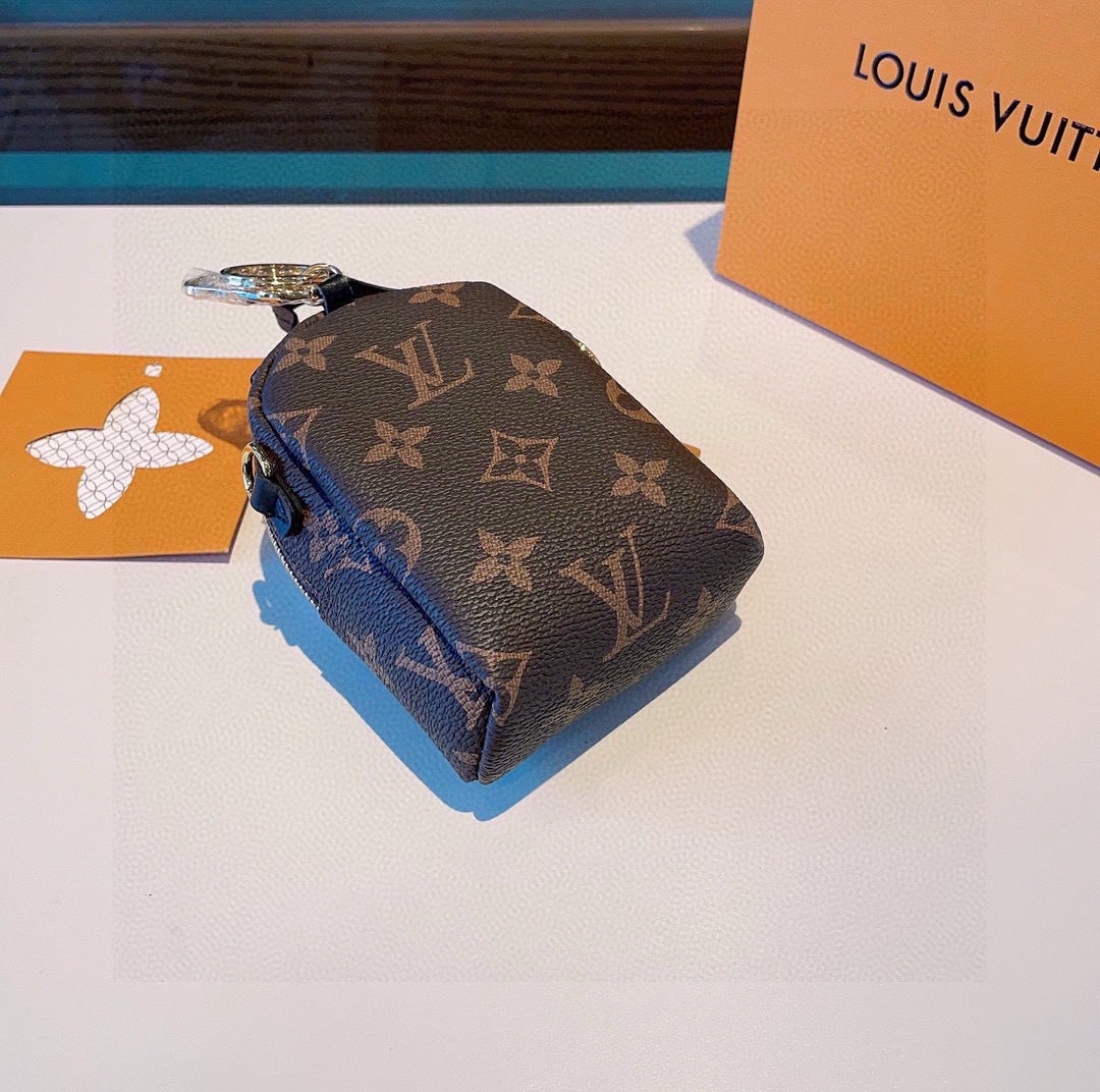 LOUIS VUITTON Metal Logo Mini Bag Bag Charm