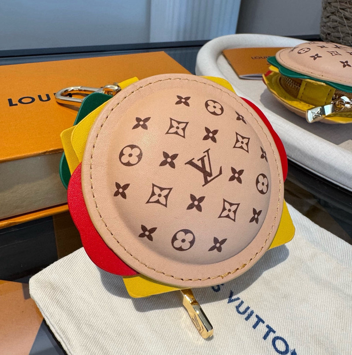 LOUIS VUITTON Bag Charm Keychain