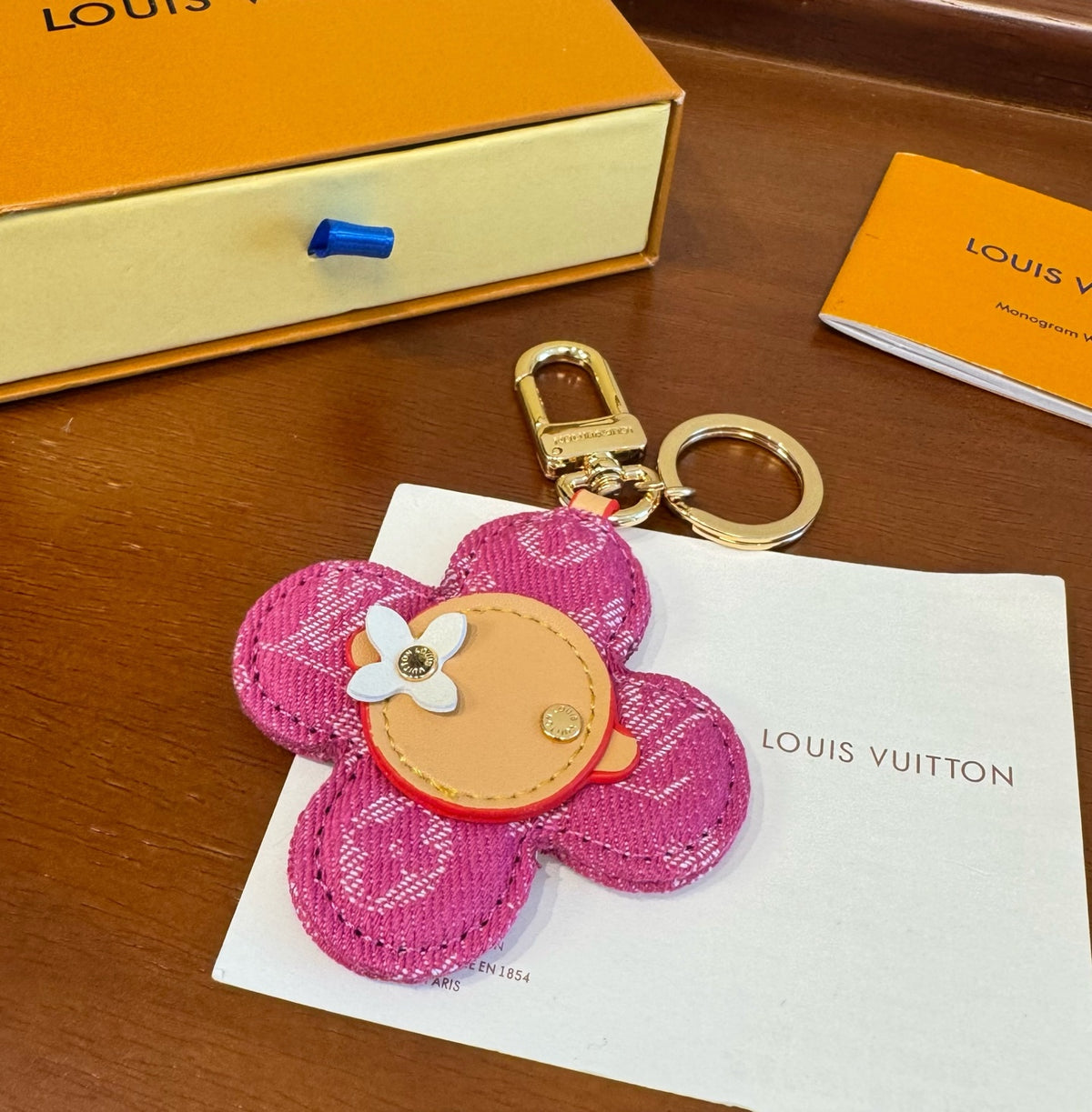 LOUIS VUITTON Bag Charm Keychain
