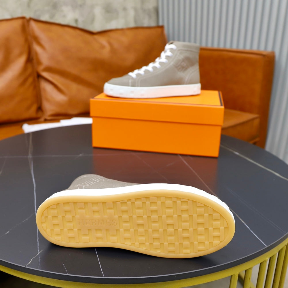 Hermes Leather Sneakers Style 432281
