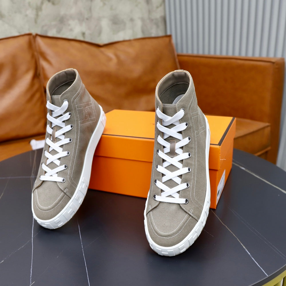 Hermes Leather Sneakers Style 432281