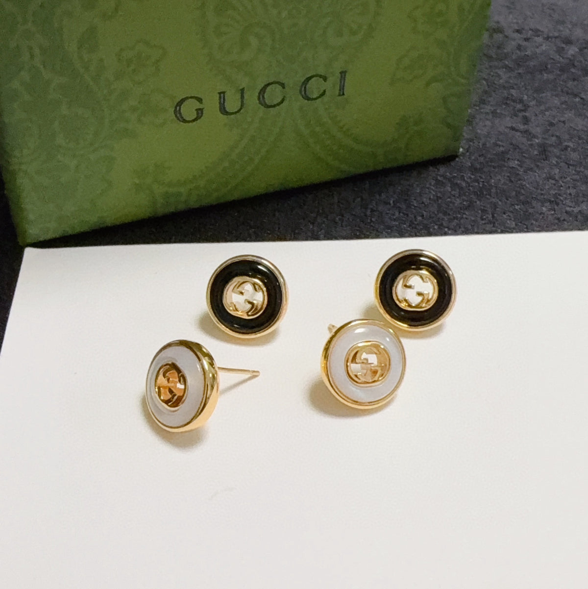 GUCCI Mother-of-Pearl Earrings
