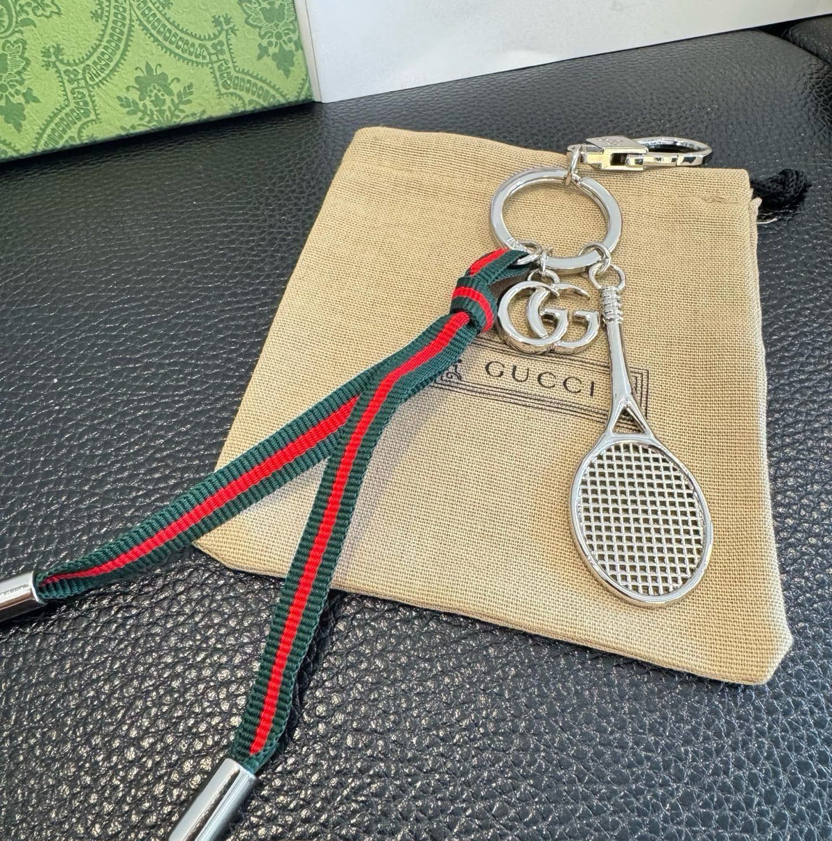 GUCCI Bag Charm Keychain