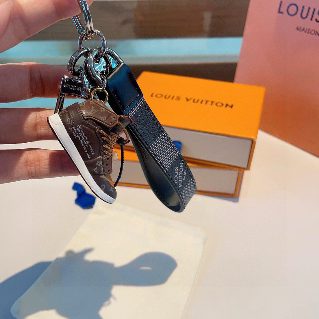 Canvas Bag Charm Keychain