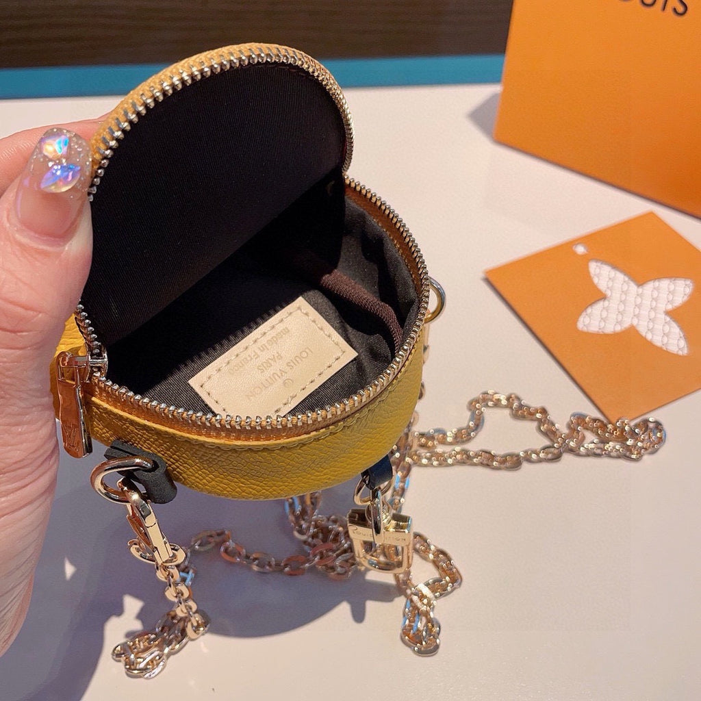 LOUIS VUITTON Metal Logo Mini Bag Bag Charm