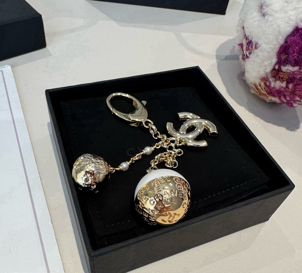 CHANEL Bag Charm Keychain