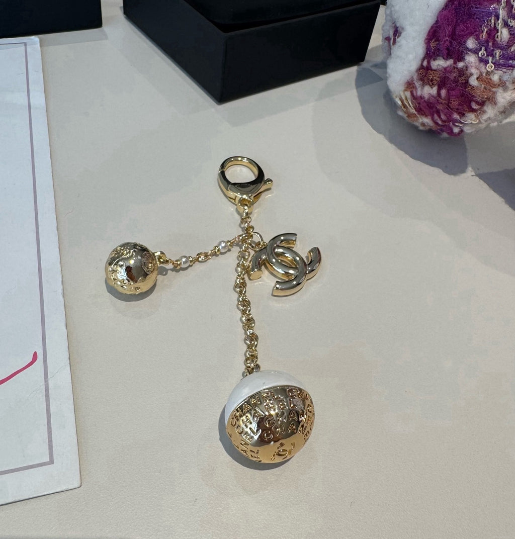 CHANEL Bag Charm Keychain