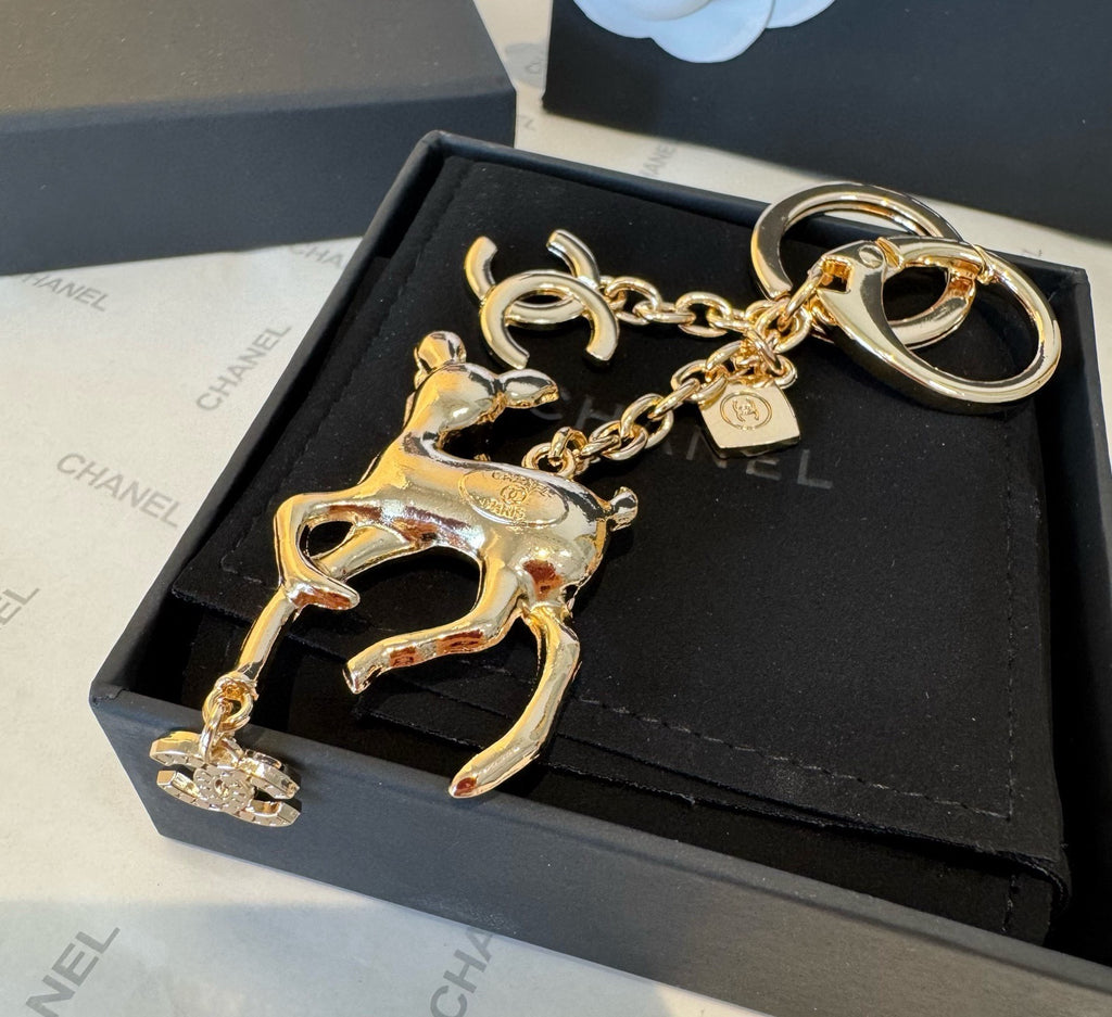 CHANEL Bag Charm Keychain