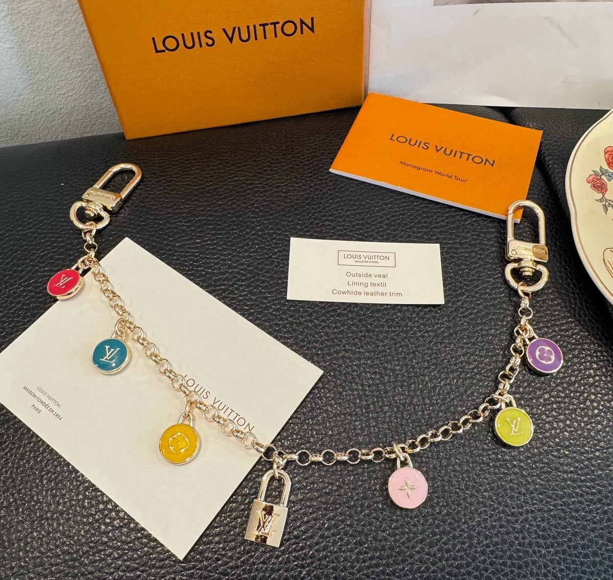 LOUIS VUITTON Keychain Chain