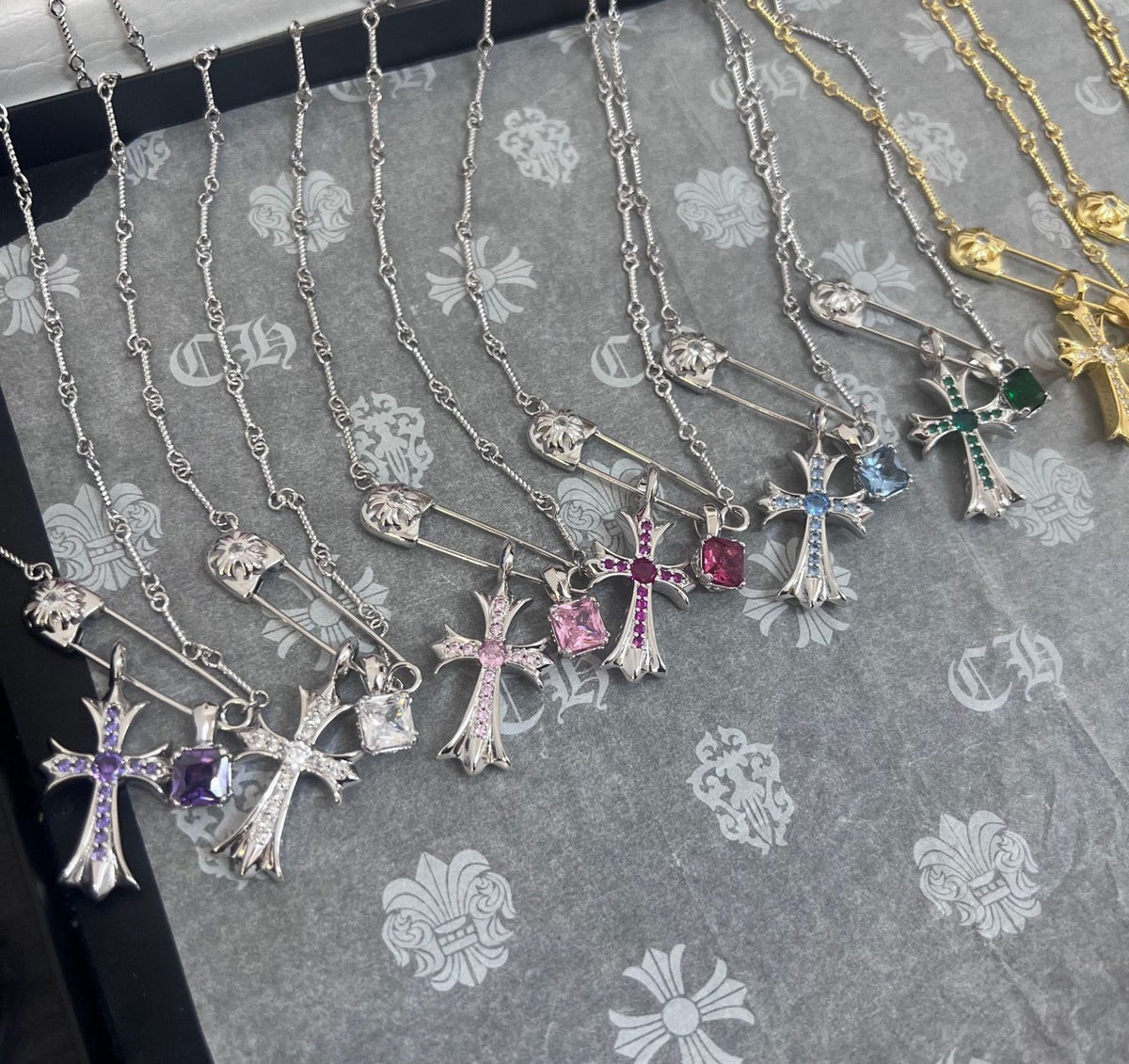Crystal Cross Necklace