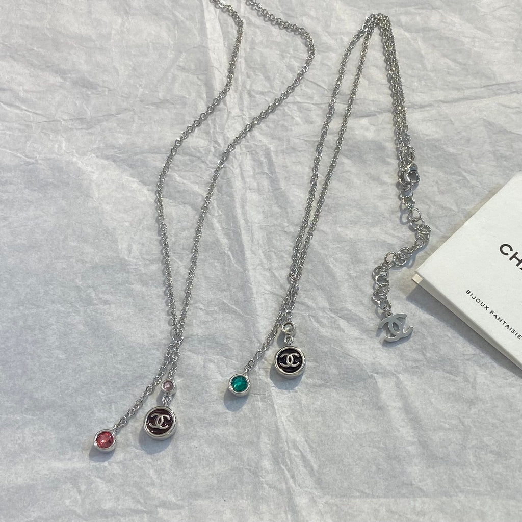 SWAROVSKI Crystal Enamel Tassel Necklace
