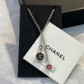 SWAROVSKI Crystal Enamel Tassel Necklace
