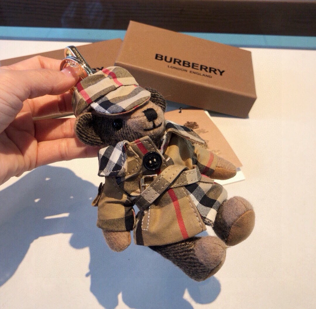 BURBERRY Metal Keychain