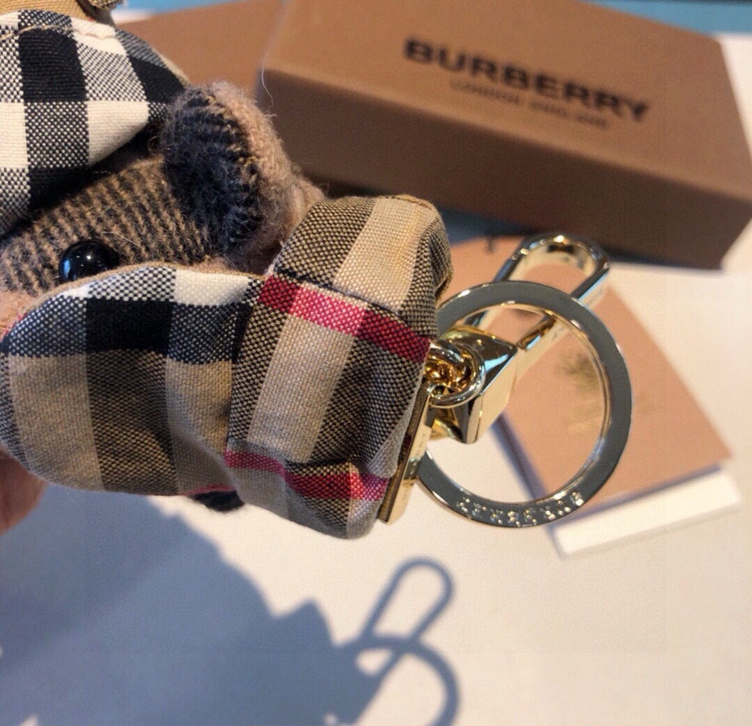 BURBERRY Metal Keychain