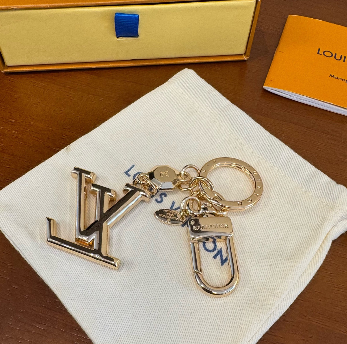 LOUIS VUITTON Bag Charm Keychain