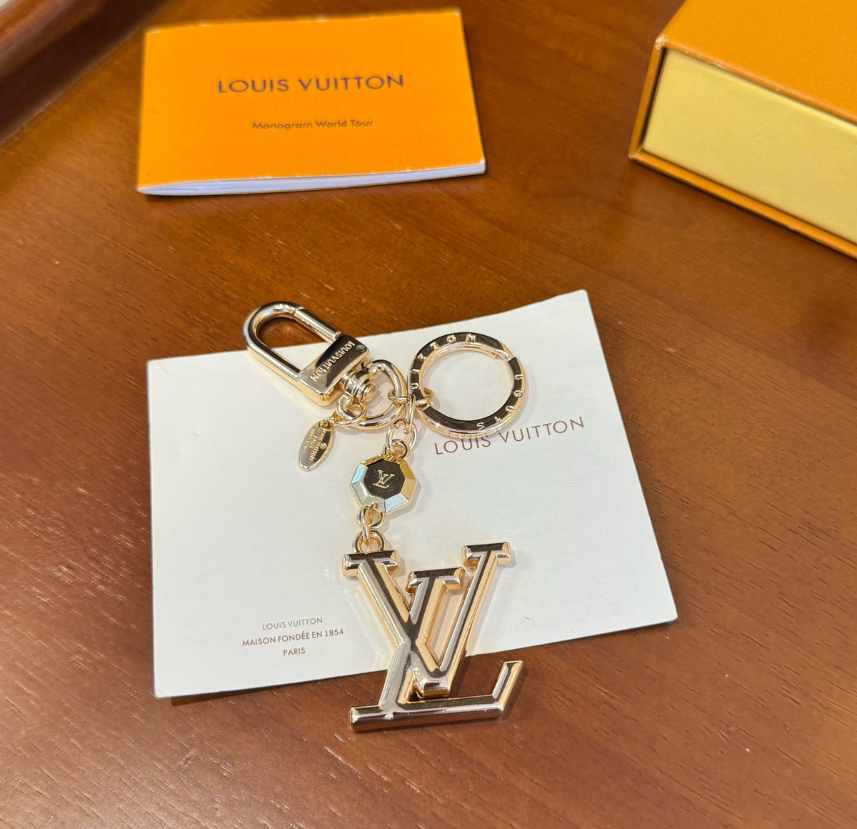 LOUIS VUITTON Bag Charm Keychain