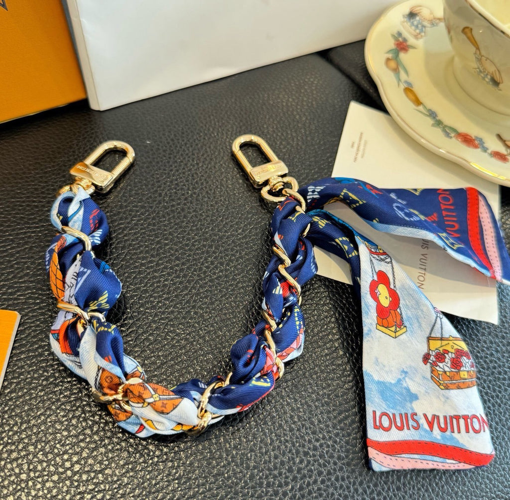 Metal Bag Charm Keychain
