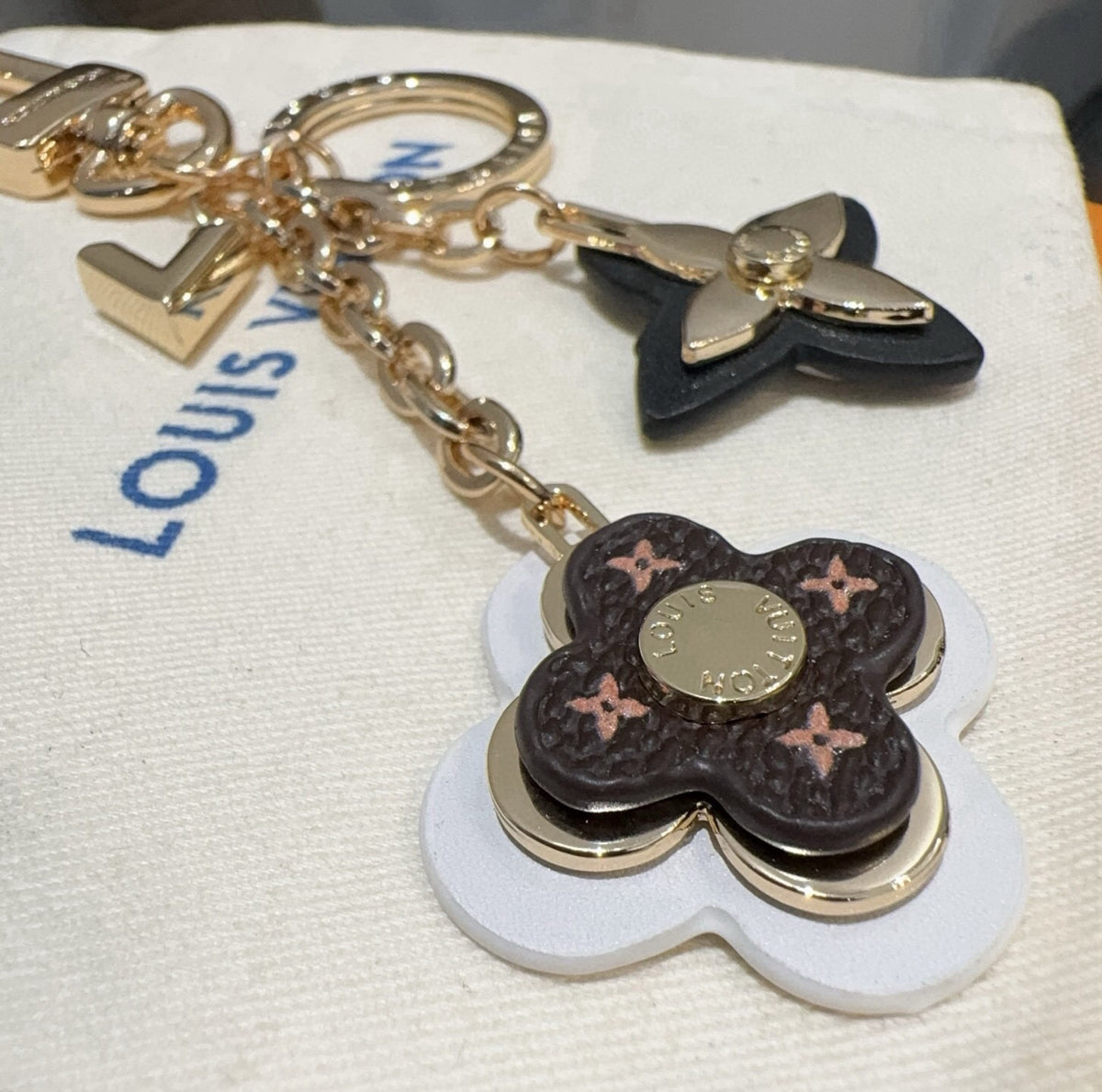 LOUIS VUITTON Bag Charm Keychain
