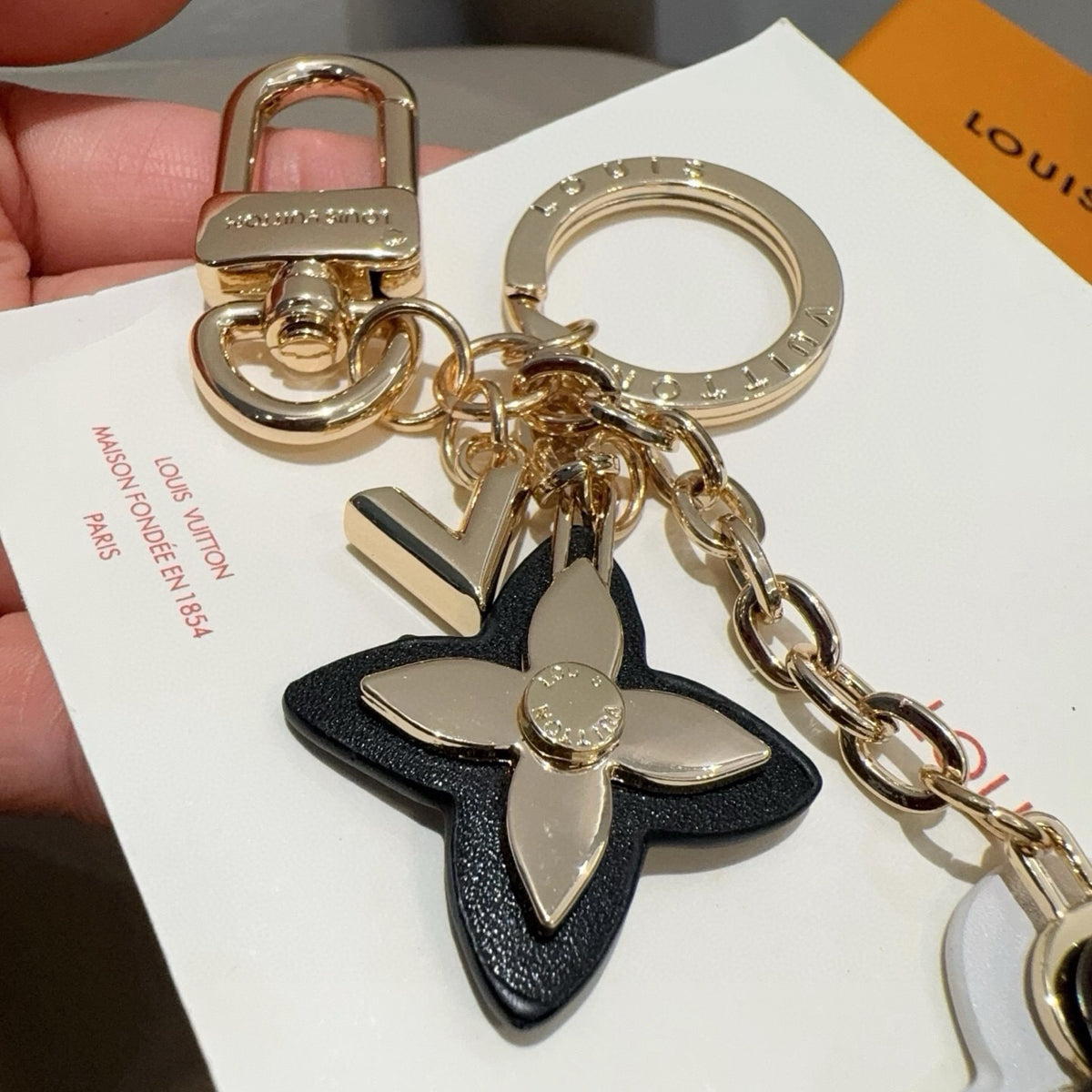 LOUIS VUITTON Bag Charm Keychain