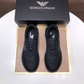 ARMANI Unisex Casual Shoes - 411769 - Black