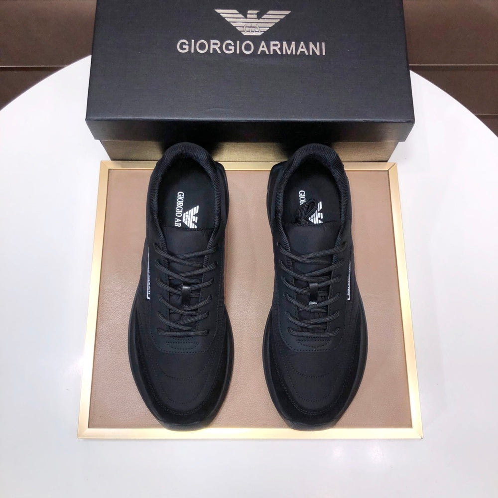 ARMANI Unisex Casual Shoes - 411769 - Black