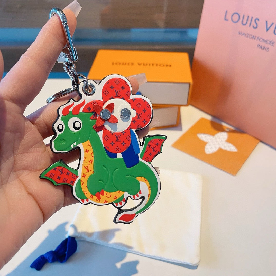LOUIS VUITTON Bag Charm Keychain