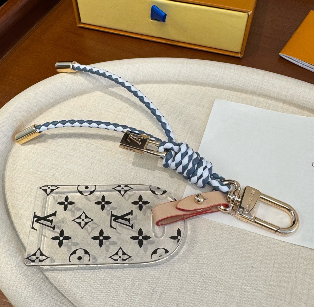 LOUIS VUITTON Bag Charm Keychain