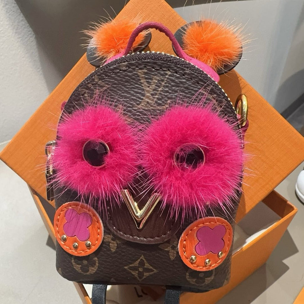 LOUIS VUITTON Logo Mini Bag Bag Charm