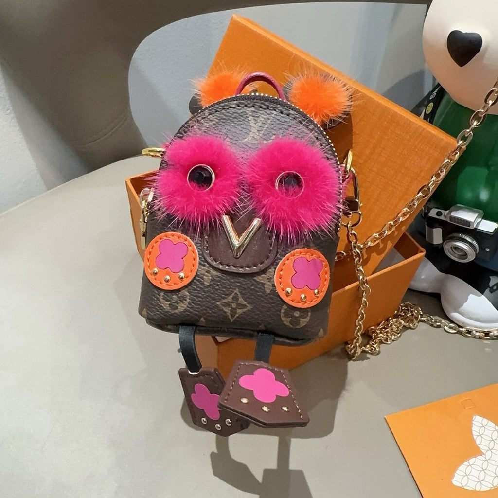LOUIS VUITTON Logo Mini Bag Bag Charm