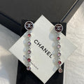 SWAROVSKI Crystal Enamel Tassel Necklace