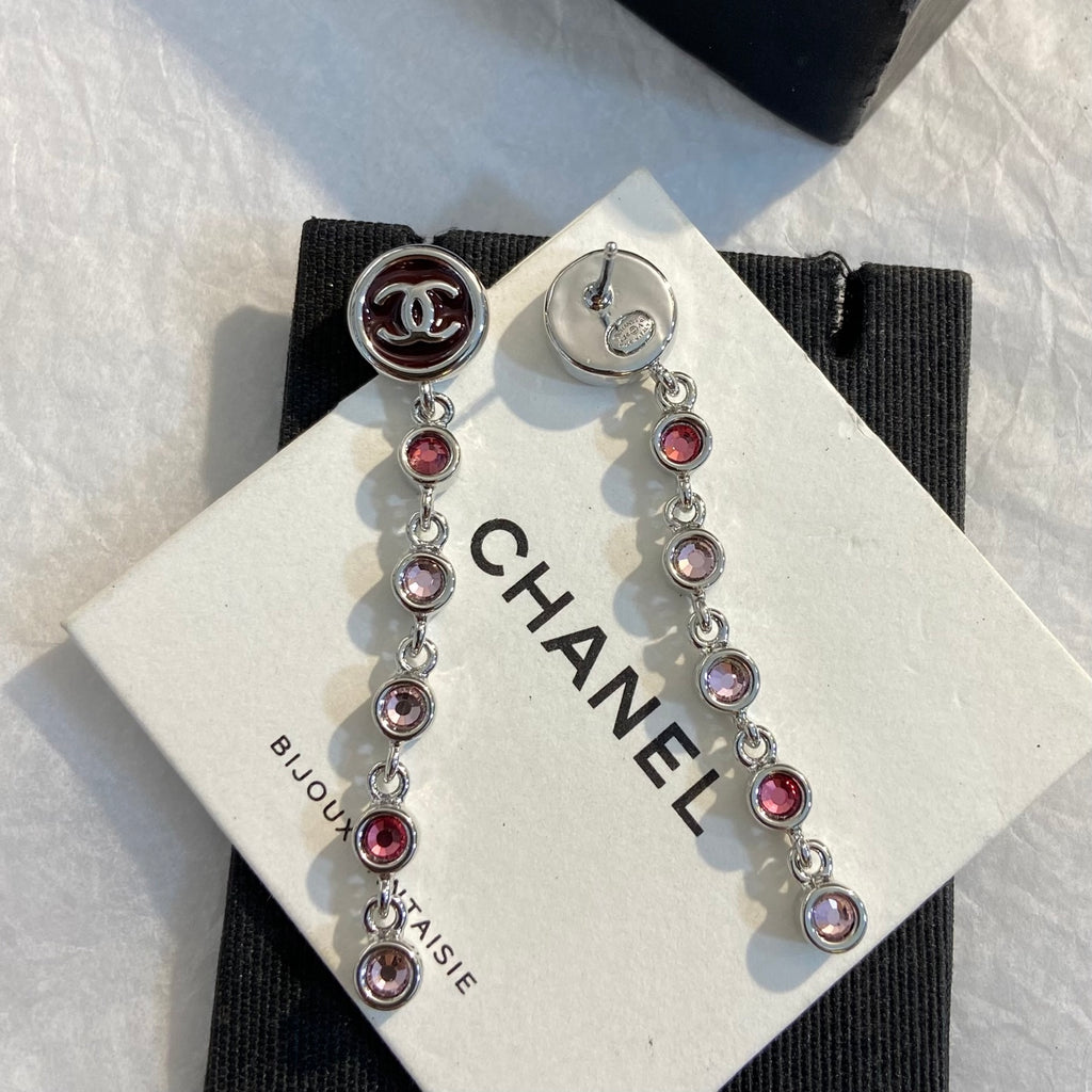 SWAROVSKI Crystal Enamel Tassel Necklace