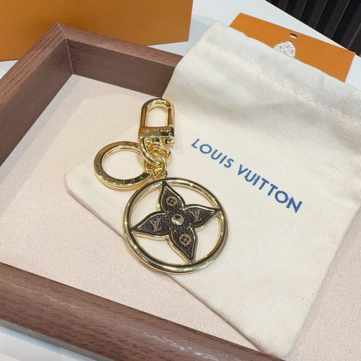 Canvas Metal Keychain