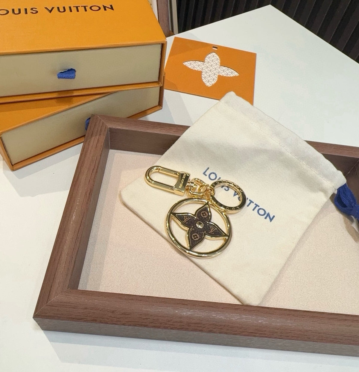 Canvas Metal Keychain
