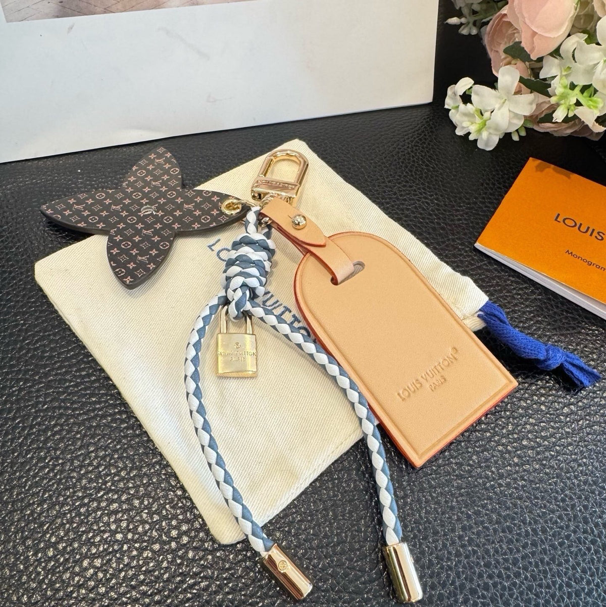 LOUIS VUITTON Bag Charm Keychain